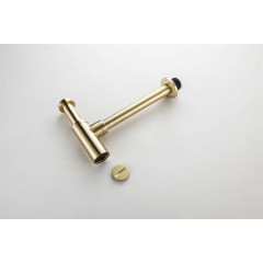 AQ6012BG сифон, шлиф. золото