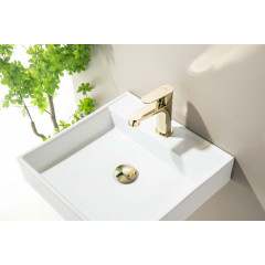 AQ6003PG сливной набор для раковины Push-open без перелива, полир. золото