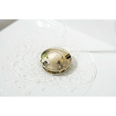 AQ6003PG сливной набор для раковины Push-open без перелива, полир. золото