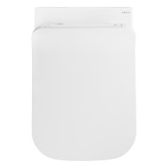 AQ1911-00 Унитаз подвесной безободковый AQUATEK ДЕЛЬТА 480 x 350 x 320 мм + тонкое сиденье с механизмом плавного закрывания