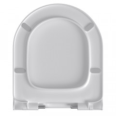 AQ0700-01 ПОЛАРИС унитаз подвесной безободковый, белый 360*518*360 мм, крышка-сиденье с механизмом плавного закрывания из дюропласта, крепеж