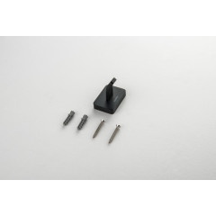 AQ4301MB ЛИБРА крючок, матовый черный