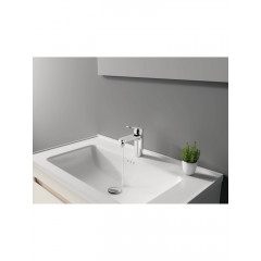 AQ1810CR НИКА смеситель для раковины 90 без донного клапана