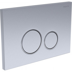 KDI-0000019 (005C) Панель смыва Хром матовая ободок хром (клавиши круглые)