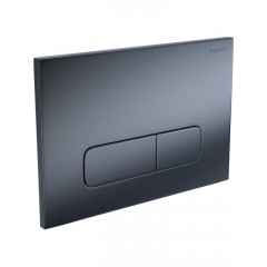 PNS-0000009 (002C-1Q) Панель смыва Оружейная сталь матовая для INSP-0000001 Pneumo S (клавиши прямоугольная)