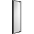 AQ ARI PI 09020BL Душевая дверь, распашная 900x2000 профиль черный, стекло прозрачное