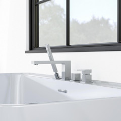 AQ1648CR ЛИБРА смеситель на борт ванны на 4 отв.