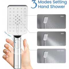 AQ2005CR ЛИРА ручной душ Select 80 3 jet