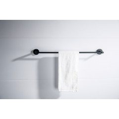 AQ4114MB ЕВРОПА полотенцедержатель 600 мм, матовый черный