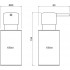 AQ4229CR ОБЕРОН дозатор настольный
