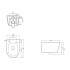 SET AQUATEK ОБЕРОН T KDI18 (рама AQUATEK Standard INS-0000012 с клавишей KDI-0000018 и крепежом KKI-0000002+унитаз ОБЕРОН AQ1365T-00 с тонким сиденьем