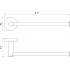 AQ4119MB ЕВРОПА полотенцедержатель, матовый черный