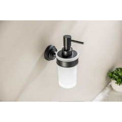 AQ4505MB КЛАССИК дозатор, матовый черный