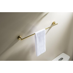 AQ4514PG КЛАССИК полотенцедержатель 600 мм, полир. золото