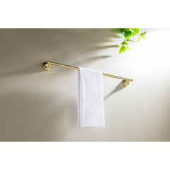 AQ4514PG КЛАССИК полотенцедержатель 600 мм, полир. золото