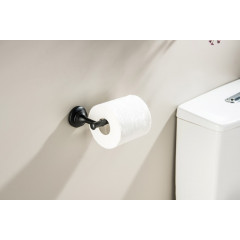 AQ4508MB КЛАССИК бумагодержатель, матовый черный