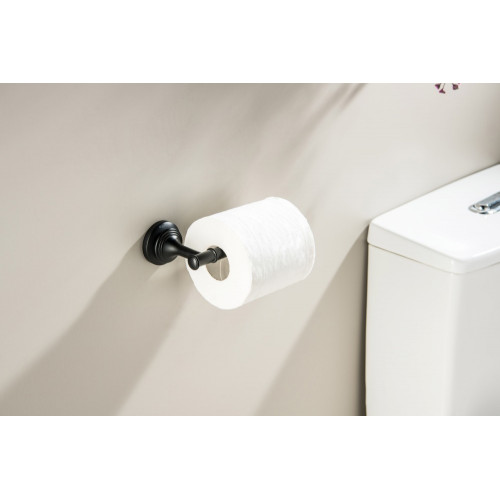 AQ4508MB КЛАССИК бумагодержатель, матовый черный