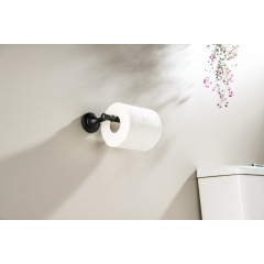 AQ4508MB КЛАССИК бумагодержатель, матовый черный