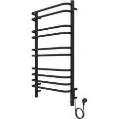 Пандора П10 500х900 электрический (quick touch) Полотенцесушитель Aquatek (черный муар)