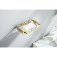 AQ4946BG мыльница решетка, шлиф. золото