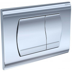 KDI-0000047 (021B) Панель смыва Хром глянец (клавиши прямоугольные)
