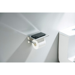 AQ4309CR ЛИБРА бумагодержатель с полкой