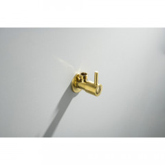 AQ2451BG угловой переходник, шлиф. золото