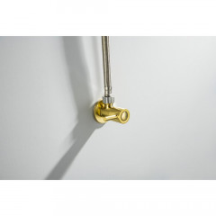 AQ2451BG угловой переходник, шлиф. золото