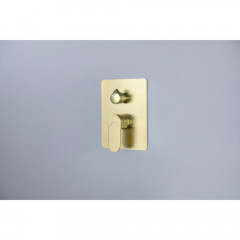 AQ1272BG ОБЕРОН Set 3 в 1 душевой комплект 2 режима, шлиф. золото