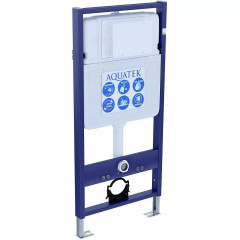 SET AQUATEK ЛИБРА N cm (рама AQUATEK Standard INS-0000012(без клавиши и крепежа)+унитаз ЛИБРА New AQ1148N-00 с тонким сиденьем soft-close