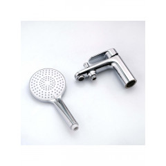 AQ1844CR НИКА смеситель врезной на борт ванны на 1 отв.