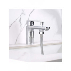 AQ1844CR НИКА смеситель врезной на борт ванны на 1 отв.