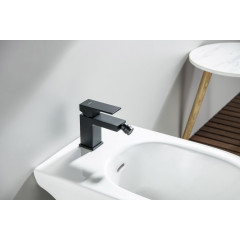 AQ1618MB ЛИБРА смеситель для биде, матовый черный
