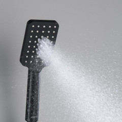 AQ2005MB ЛИРА ручной душ Select 80 3 jet, матовый черный