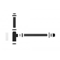 AQ6013MB сифон, матовый черный