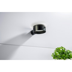 AQ4403MB ЛИРА мыльница, матовый черный