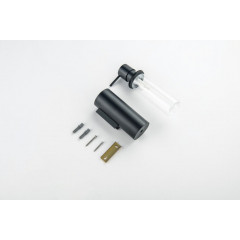 AQ4205MB ОБЕРОН дозатор, матовый черный