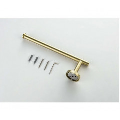 AQ4219BG ОБЕРОН полотенцедержатель, шлиф. золото