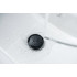 AQ6002MB сливной набор для раковины Push-open с переливом, крышка круглая, матовый черный