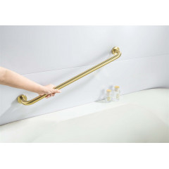 AQ4996BG поручень 650 мм, шлиф. золото