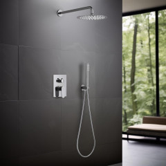 AQ1272CR ОБЕРОН Set 3 в 1 душевой комплект 2 режима