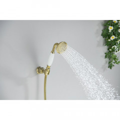 AQ2008PG КЛАССИК ручной душ 65 1jet, полир. золото