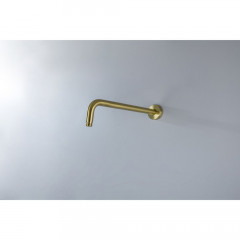 AQ2174BG держатель верхнего душа настенный 350 мм, шлиф. золото