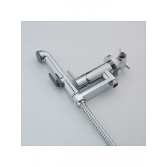 AQ1819CR НИКА комплект для гигиенического душа встроенный (смеситель + гигиеническая лейка + шланг)