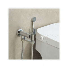 AQ1819CR НИКА комплект для гигиенического душа встроенный (смеситель + гигиеническая лейка + шланг)
