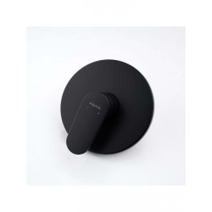 AQ1866MB НИКА смеситель для душа (внешняя и скрытая часть), матовый черный