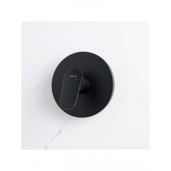 AQ1866MB НИКА смеситель для душа (внешняя и скрытая часть), матовый черный