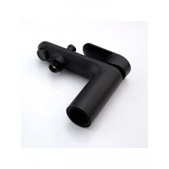 AQ1844MB НИКА смеситель врезной на борт ванны на 1 отв., матовый черный