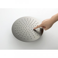 AQ1376BGM ЕВРОПА Set 3 в 1 душевой комплект 2 режима, оружейная сталь (шлиф. черный хром)