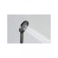 AQ2035BGM ЛУГАНО душевой набор 3jet, оружейная сталь